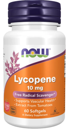 Лікопин Now Foods Lycopene 10 mg 60 капс Київ