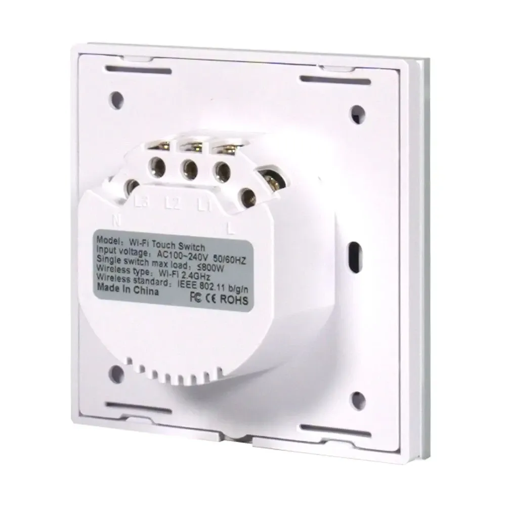 Розумний вимикач світла потрійний з WiFi Trinix TRX-LS03(WiFi) (28-00026) Киев - изображение 4