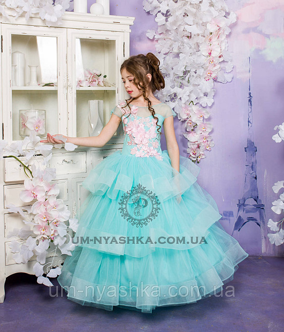 Пышное нарядное платье Катрин на 4-5, 6-7 лет Кривой Рог - изображение 4