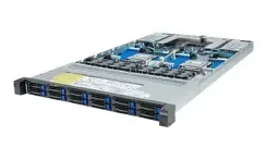 Сервер Gigabyte R183-Z92-AAD3, RACK 1U, DP, AMD EPYC 9004, 12x2.5" SATA/SAS, 2xGbE, Red. PSU, IPMI (R183Z92AAD3) Київ - фото 1