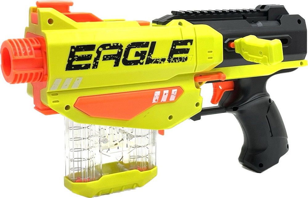 Автомат іграшковий стріляє кульками 6шт 33см Жовто-чорний (392) Чернігів - фото 1