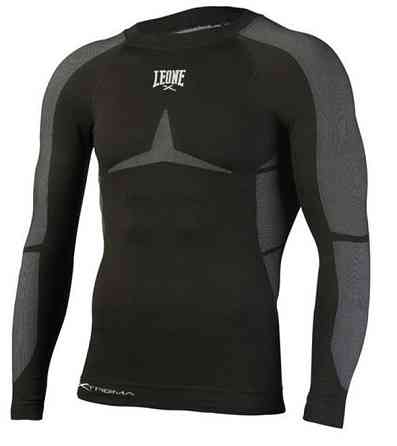 Рашгард із довгим рукавом Leone Seamles Black S/M Кам'янське