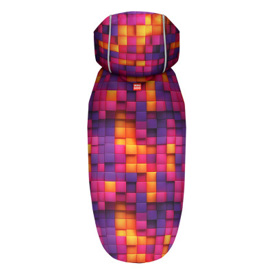 Дождевик для животных WAUDOG Clothes Накидка с капюшоном Кубы 3Д XS (355-4057) Винница - изображение 3