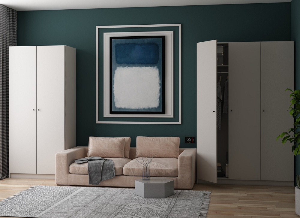 Шафа розпашна для одягу Doros Промо 135х48х204 см Кашемір (DRS-011205) Дніпро - фото 1