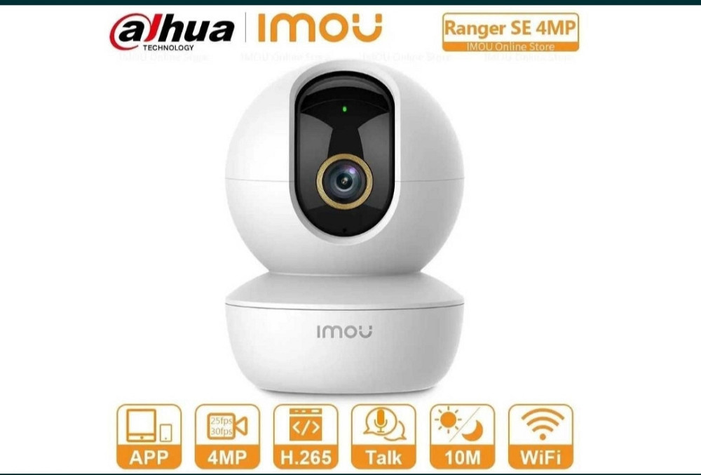 Поворотна WI-FI камера lmou Ranger SE 4 мп (IPC — A43P). Imou Ranger SE 4MP (A43P) Харків - фото 1