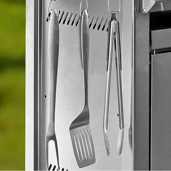 Набор приборов для гриля SANTOS, 3 шт, нержавеющая сталь 103103 Код: 011575 Ровно