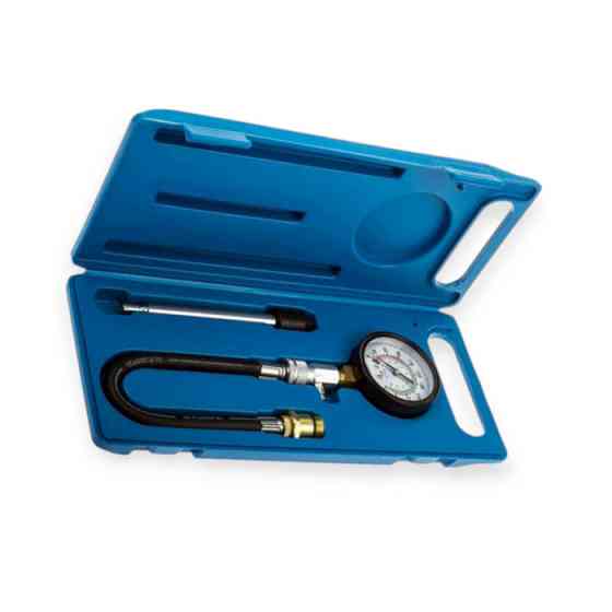 Компрессометр Атм бензин с шлангом, 2 переходника (футляр) 20 Мукачево