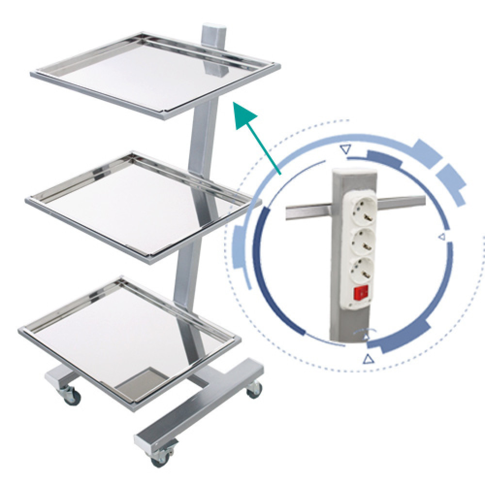 Стійка для приладів з нержавіючої сталі СТП-6 Дніпро - фото 1