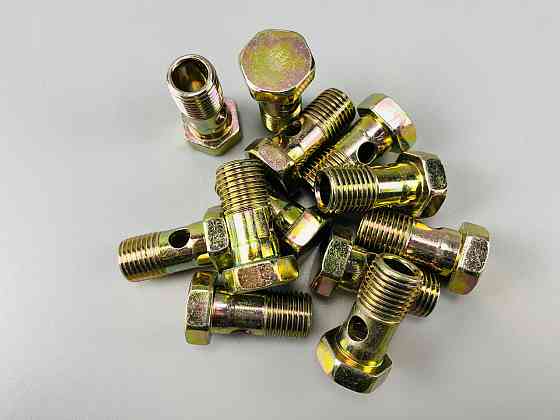 Болт-штуцер M 14 × 1.5 × 35 один отвір універсальний Мукачево