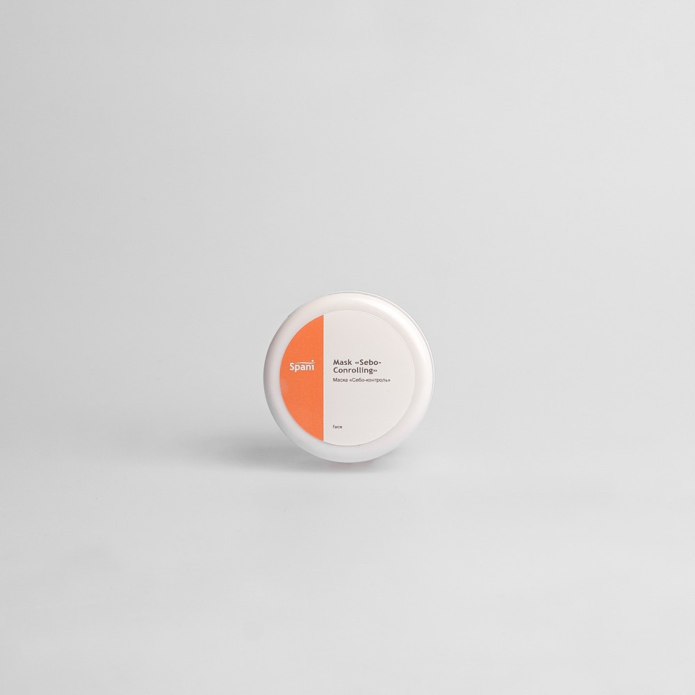 Маска для проблемної та схильної до жирності шкіри з магнієм та композицією ефірних олій Sebo-Controlling Mask Spani 50 мл Київ - фото 3