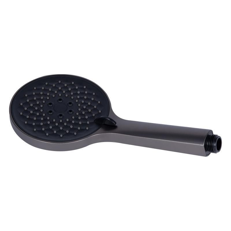 Душевая система с изливом Qtap Vlasta New на три потребителя QTVLA111GMB45651 Gunmetal Black графит Киев - изображение 7