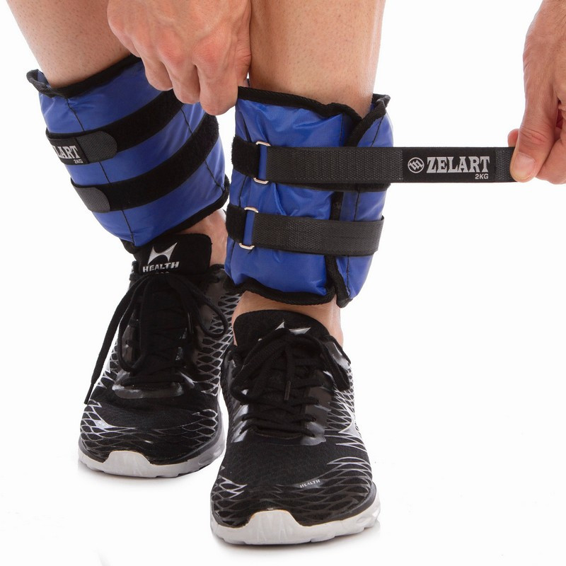 Утяжелители-манжеты для рук и ног 2 по 2 кг Zelart 1967-4 Киев - изображение 6