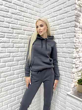 Теплий спортивний костюм "Whisper" оптом | Батал 50-52, Графіт Київ