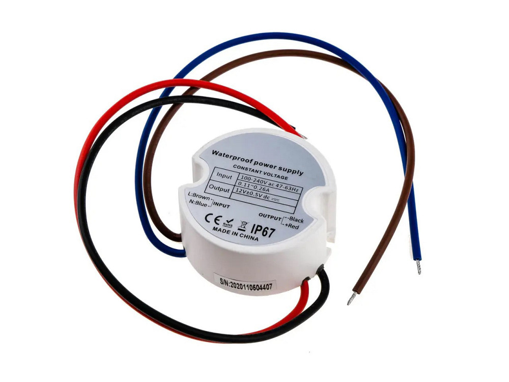 Блок питания 12В/2А SEVEN PS-767W Киев - изображение 2