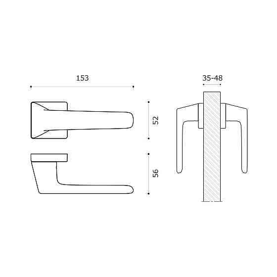 Ручка SYSTEM CONCORDIA 177 RO11 BBN Киев