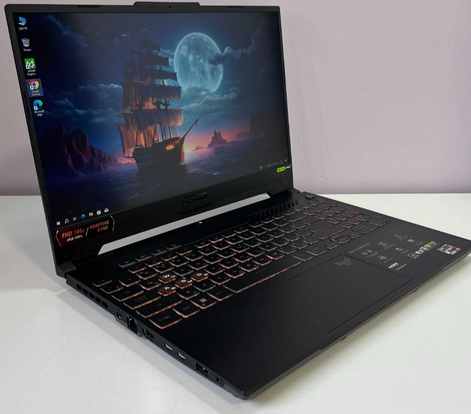 Ноутбук: ASUS 15 .6" 144Hz. 100%RGB Ryzen 7 7735HS RTX 4050 6Gb. 140W RGB 16Gb.512Gb. Харків - фото 4
