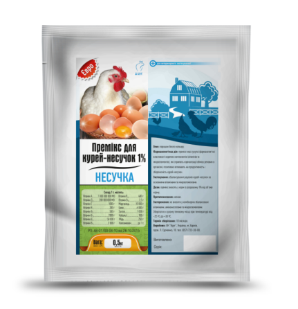 Премікс "Несучка ЄВРО" 500 г (Круг) Вінниця