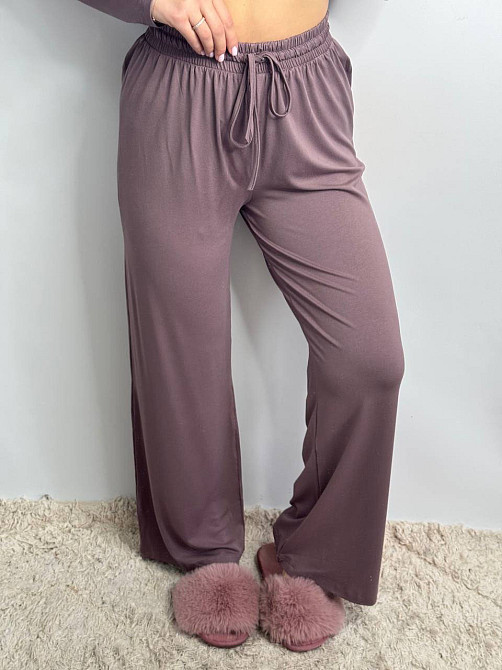 Стильный женский костюм из трикотажа вискоза Мокко M-L Харьков - изображение 3