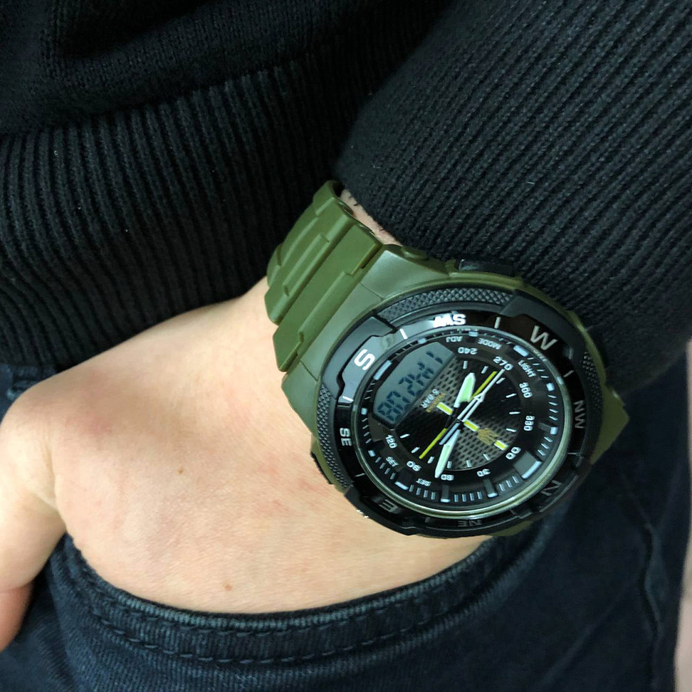Спортивні міцні годинники SKMEI 4541/1454AG, Спортивні годинники з секундоміром для походів XB-50 Львів - фото 5