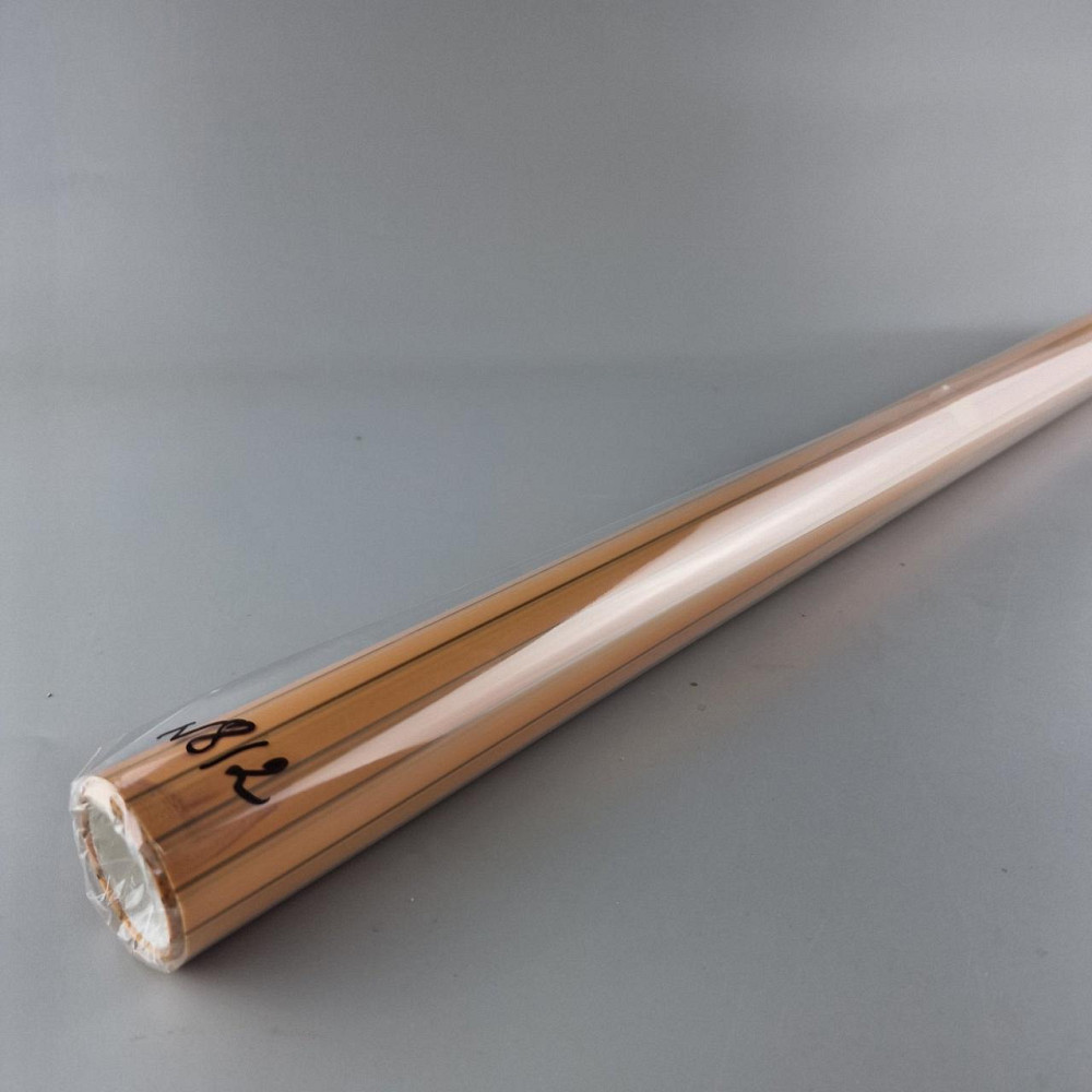 Калька для цветов рулон 8м тонированный матовый (77) (h660) №812 Персик Полоски (1 шт) Харьков - изображение 2