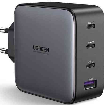 Сетевая зарядка: UGREEN CD226 GaN Fast Charger 100W EU Киев
