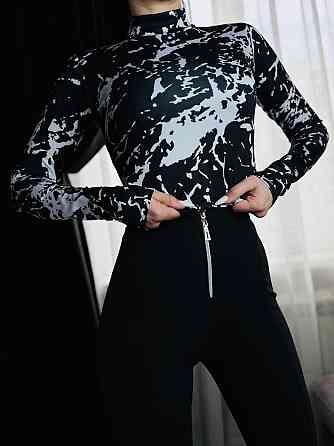 Женский эластичный принтованный гольф микродайвинг Одесса