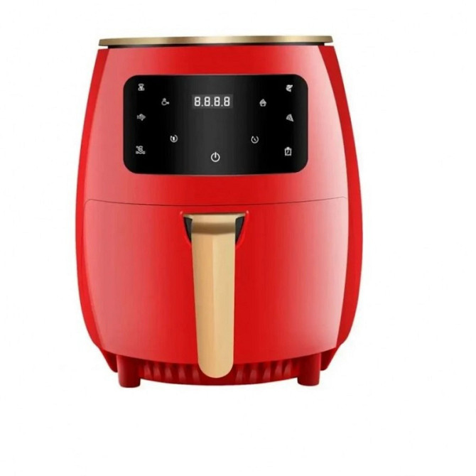 Аерофрітюрниця Air Fryer Su Tai ST-505 6 літрів, потужність 1800 Вт, цифрове керування та таймер Київ - фото 4