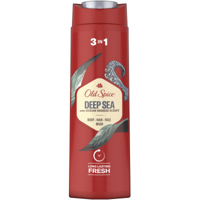 Гель для душа Old Spice Deep Sea 400 мл (8001841326153) Винница - изображение 1