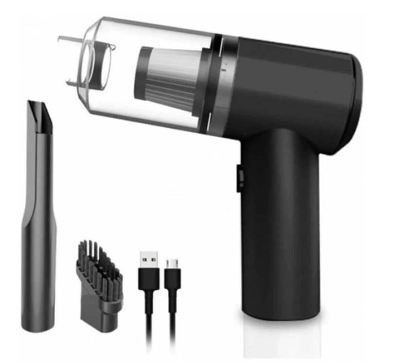 Пилосос автомобільний 2 в 1 Vacuum Cleaner 8696, чорний Винница - изображение 1