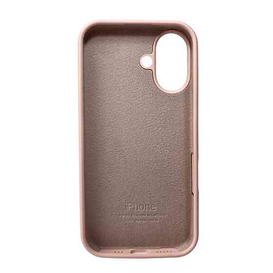 Чохол для смартфона Silicone Full Case AA Open Cam for Apple iPhone 16 15,Pink Sand Киев