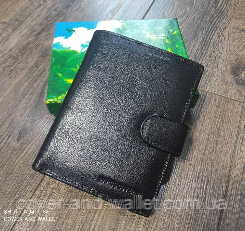 Чоловіче шкіряне портмоне для прав та документів Marco coverna MC 5176 Київ - фото 2