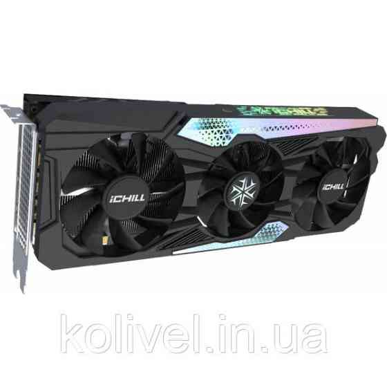 GeForce RTX4060 Ti Inno3D iChill X3, 8GB GDDR6, 128bit, PCI Express 4.0 X8 (C406T3-08D6X-17113389) Киев