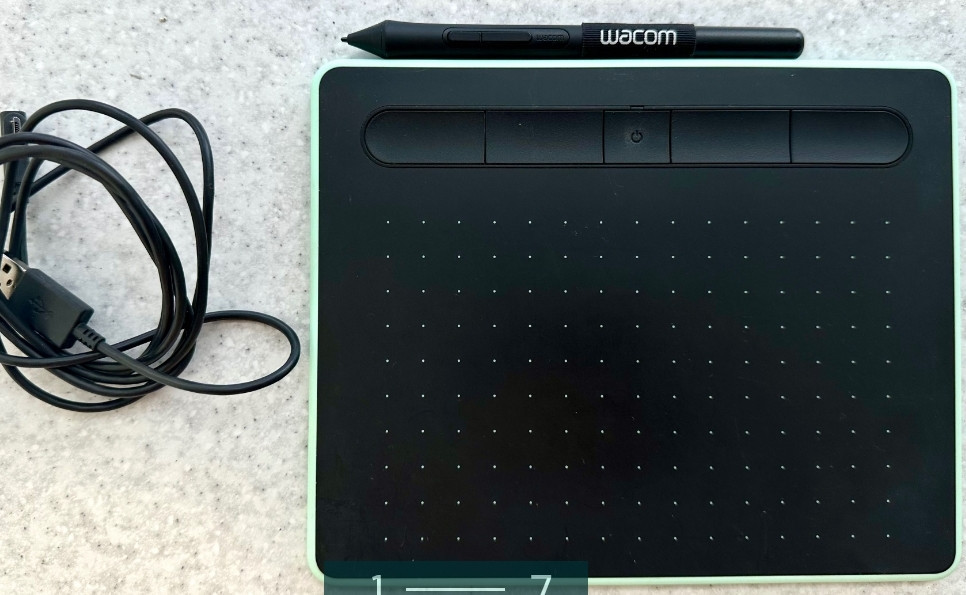 Планшет Графічний: Wacom Intuos S Bluetooth Pistachio Київ - фото 7
