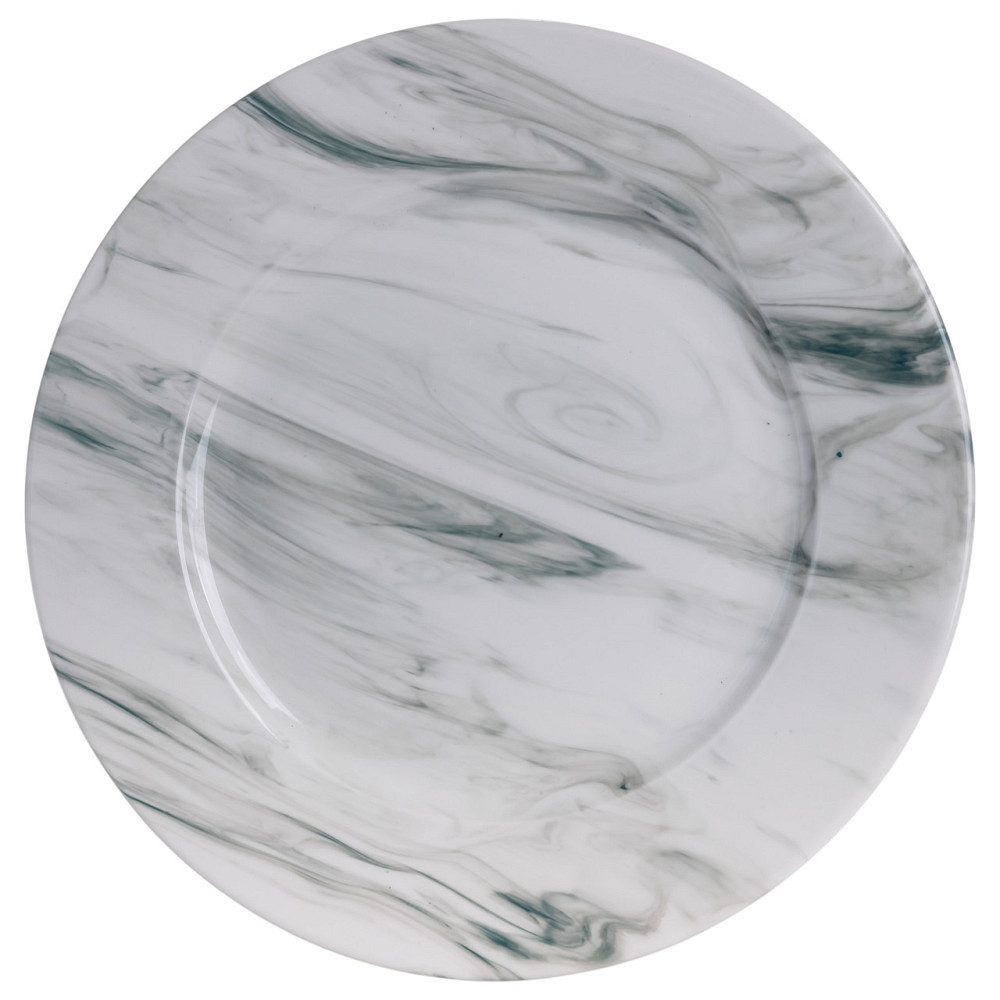 Yiwu Столовий набір посуду тарілок і чашок 16 предметів на 4 персони Marmor порцеляновий, обідн Коломия - фото 5