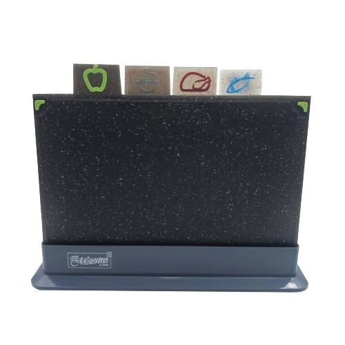 Набір дошок кухонних (4 дошки + підставка) пластик MR-1787TG Maestro Житомир