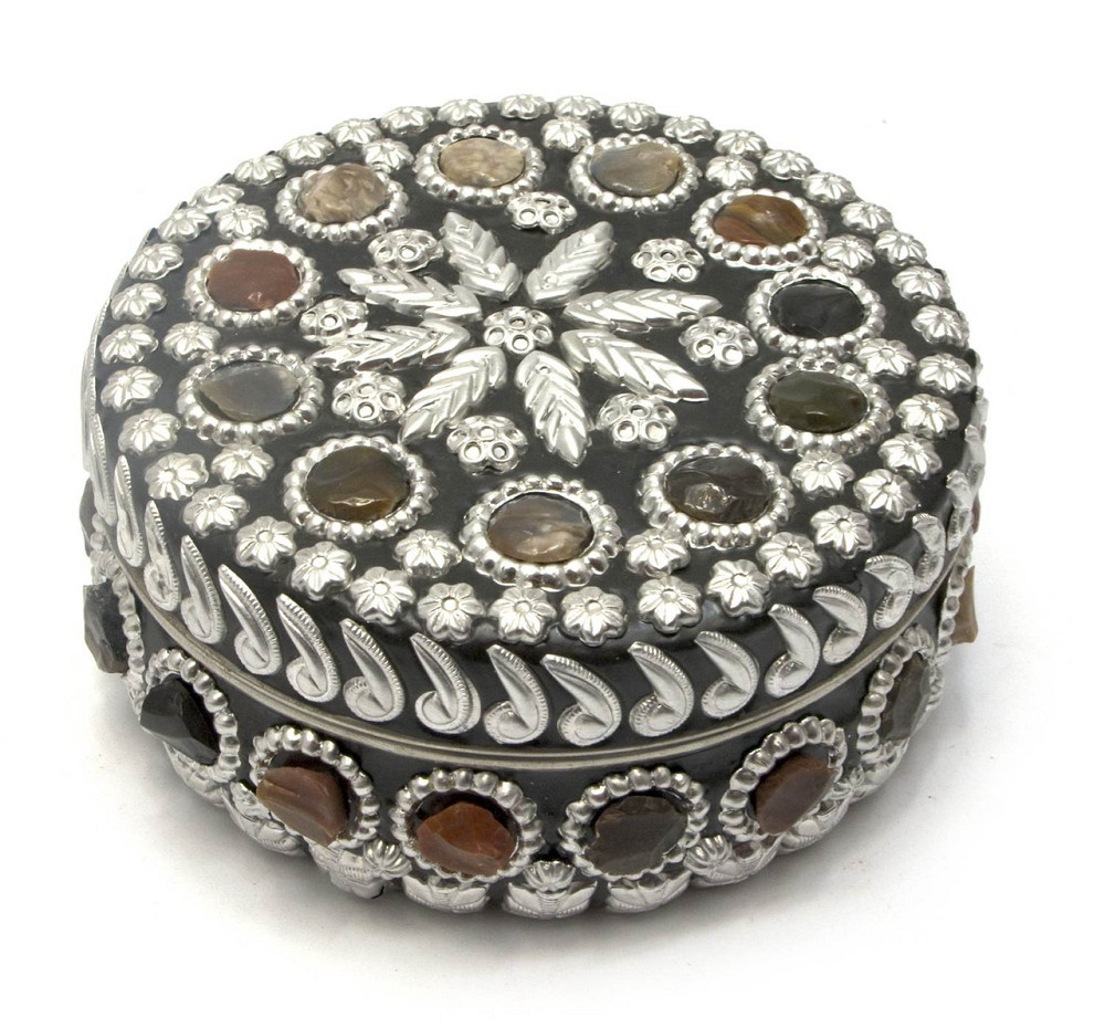 Скринька з камінням метал Київ - фото 1