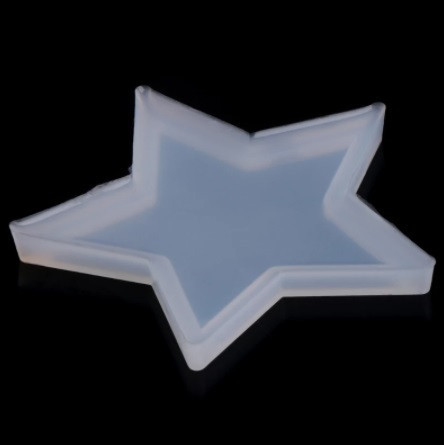 Молд силиконовый Звезда 7 см серый Киев - изображение 3