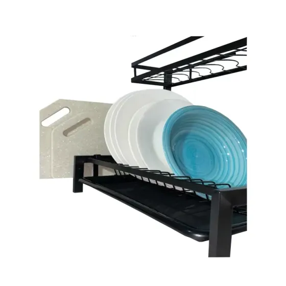 Органайзер-полка для посуды 2 яруса настольная сушилка MJ-4014 Коломия