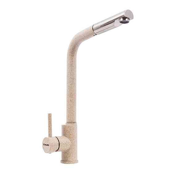 Q411B змішувач кухонний VALESO САФАРІ (з висувною лійкою) Коломыя