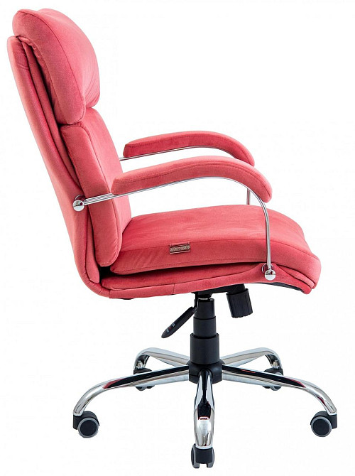 Офисное Кресло Руководителя Richman Dakota Lounge Coral Хром М1 Tilt Алый Днепр - изображение 3