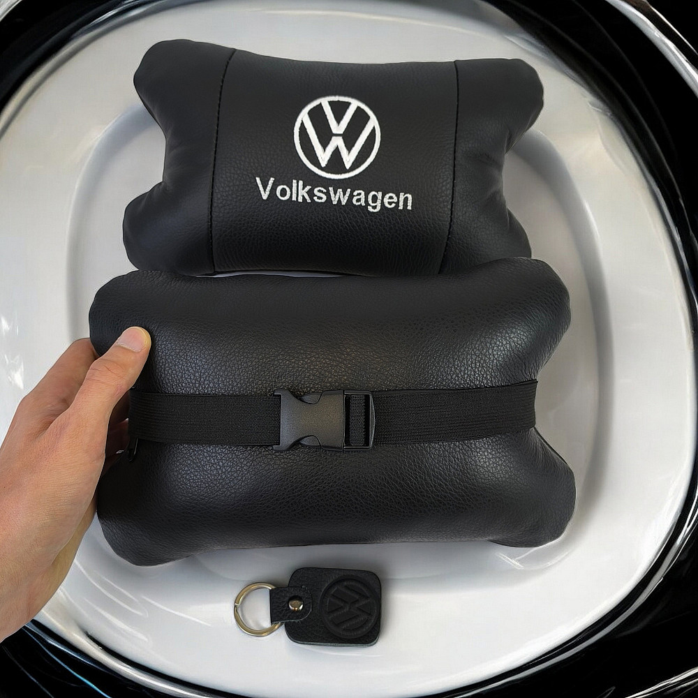 Подушка для подголовника автомобильного сиденья Volkswagen, Подушка для салона авто HS-68 Львов - изображение 1