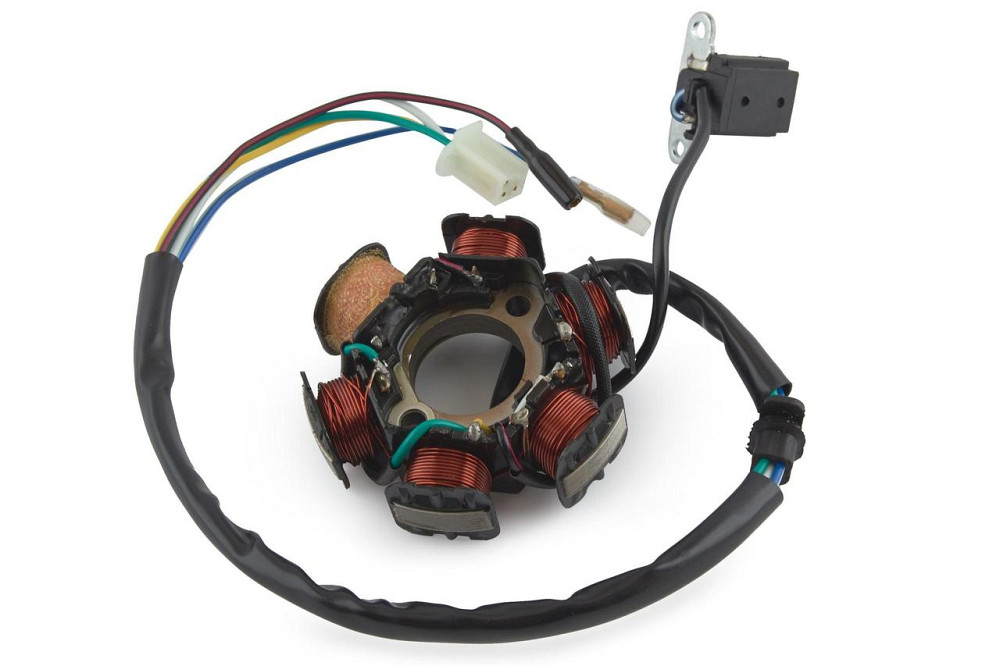 Статор генератора скутер 4 Т Китай 125/150 (5+1 котушок) Мукачево - фото 1