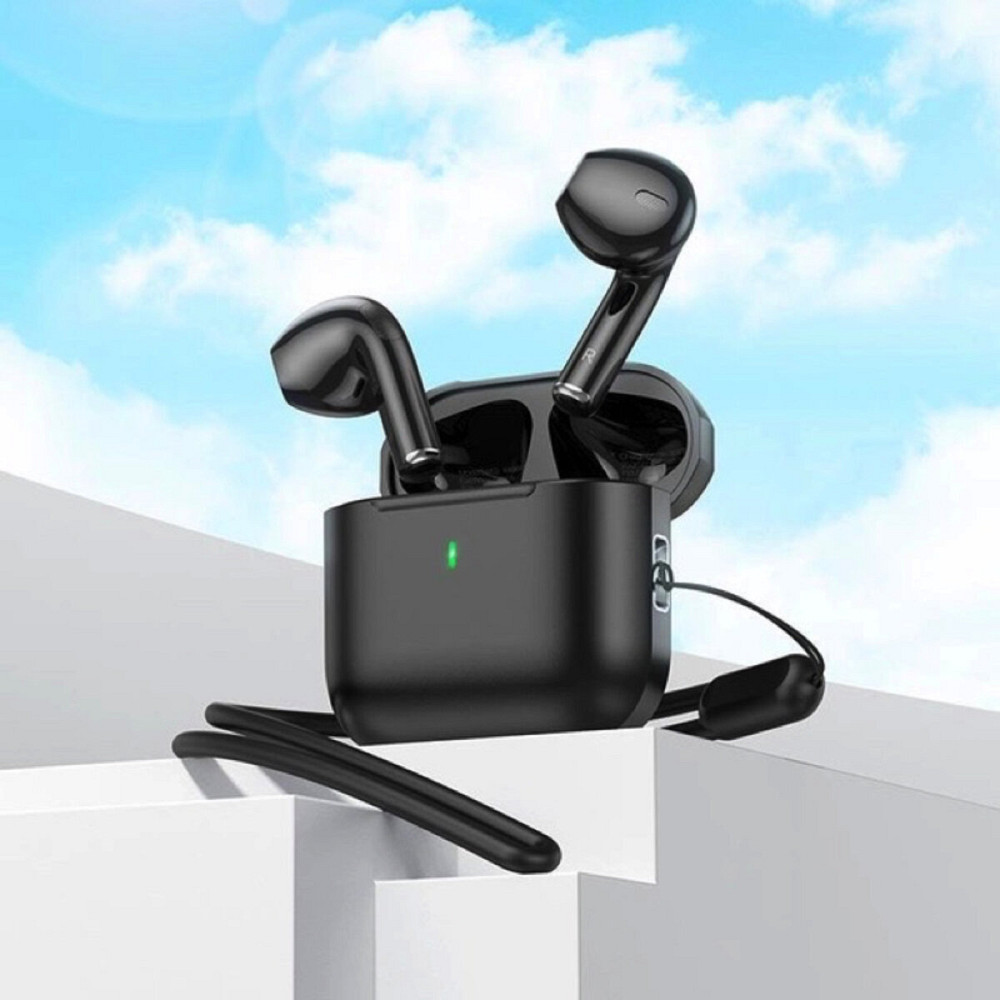 Навушники HOCO EW53 Lucky true wireless BT headset Black Київ - фото 4