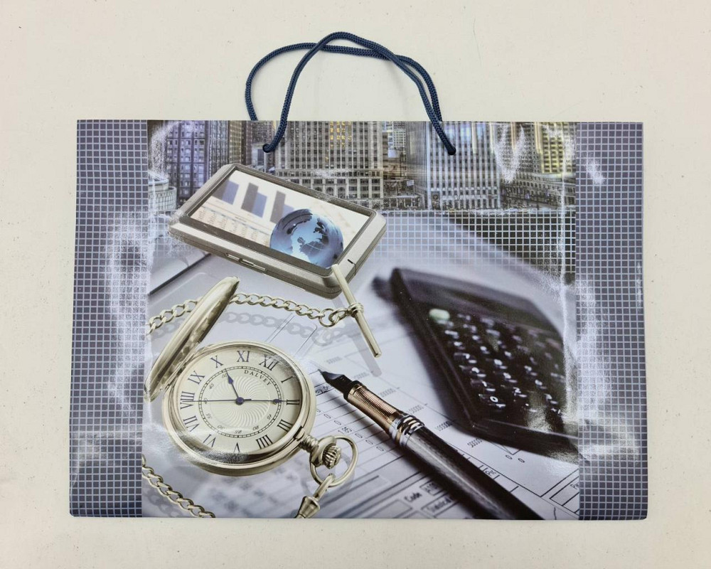 Бумажный большой горизонтальный пакет  36/22/10(артBG-090) (12 шт) Харьков - изображение 3