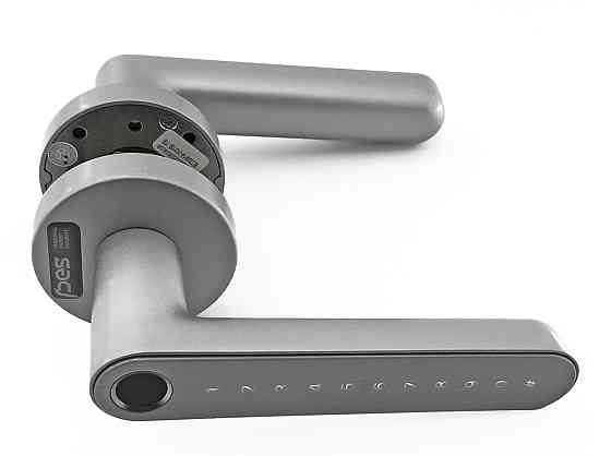 PES Hand сірий розумний біометричний замок для дверей Київ