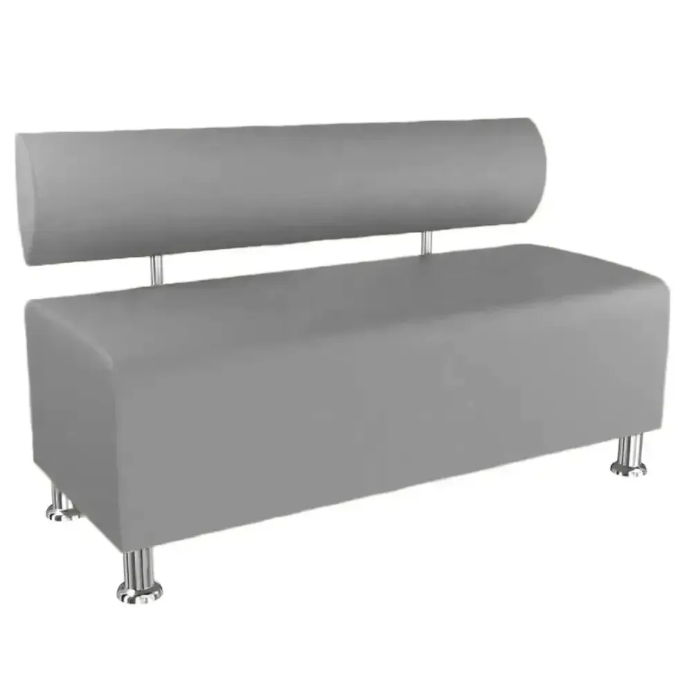 Диван для зони очікування Беккі Світло-сірий Київ - фото 1