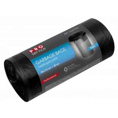 Пакеты для мусора PRO service Standard LD Черные 160 л 20 шт. (4823071615760) Винница