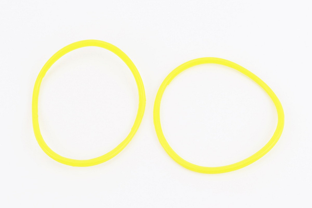 Кільце (манжет) ущільнювальне гільзи 75mm, жовте R175A, к-кт 2шт Київ - фото 1