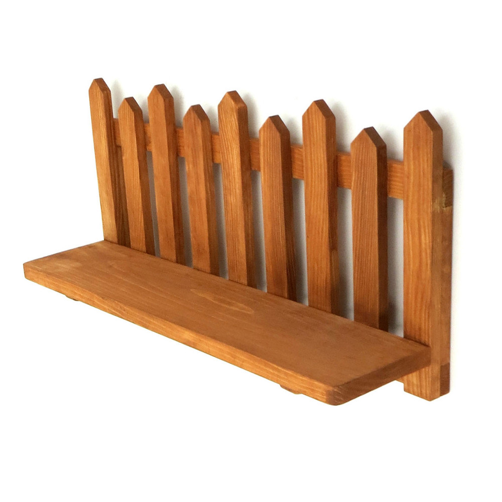 Полиця настінна для квітів "Сорокаба 60" шафран Миколаїв - фото 3