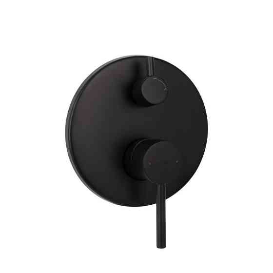 Душевая система скрытого монтажа Qtap Scorpio на два потребителя QTSCO113BLM45897 Black Matt черная Киев